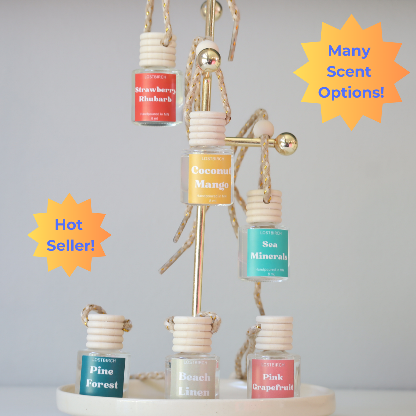 Car Air Freshener | Hanging Car Freshener | New Car Gift | Cute Car Accessories | Room Diffuser Air Freshener | Auto Air Freshener